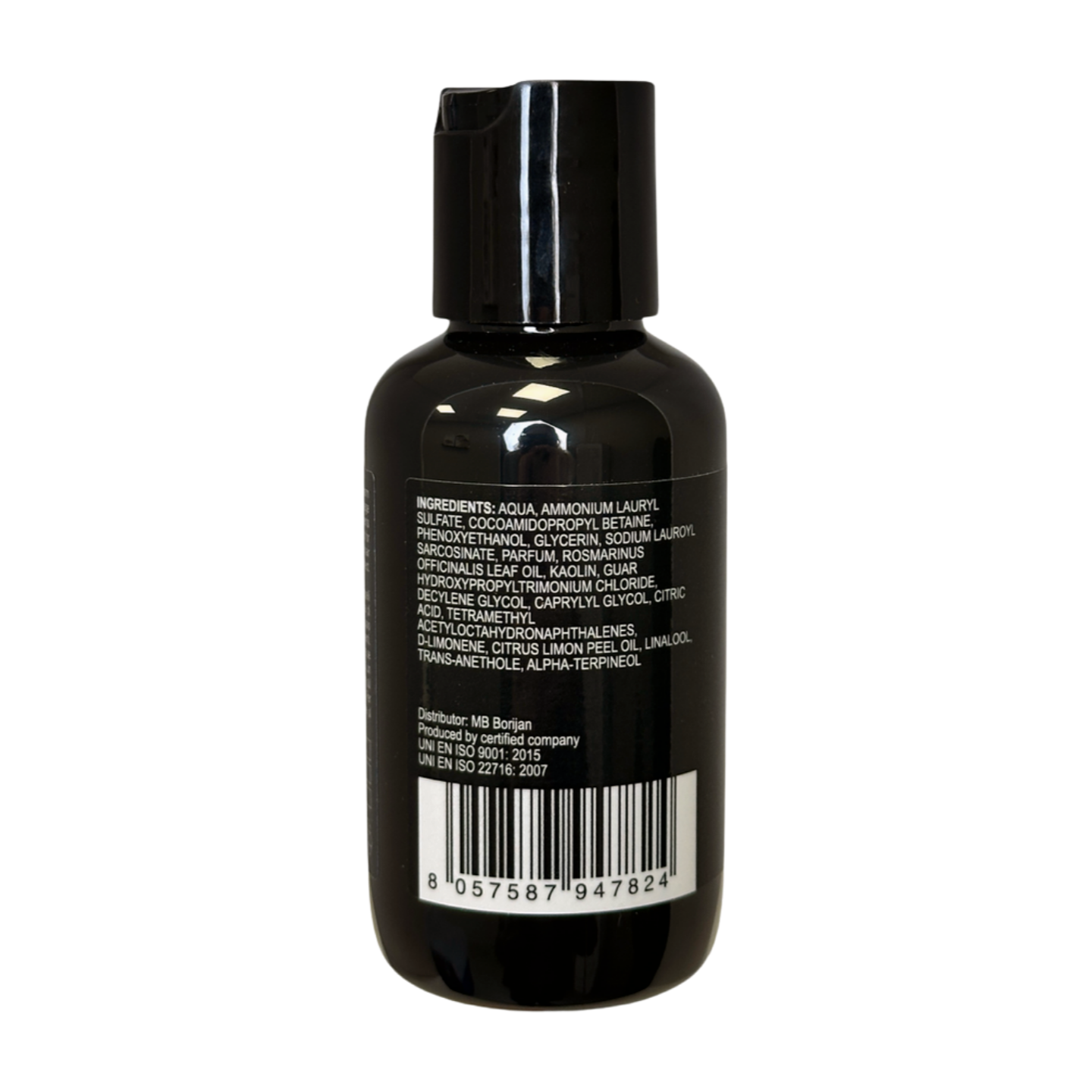 Borijan PureBalance Oil-Balance Shampoo - Balansuojantis šampūnas riebiai galvos odai 100ml - Image 3